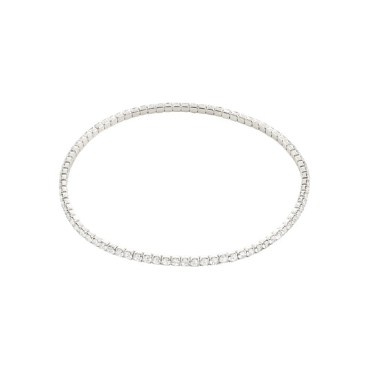 Arash Crystal Bracelet Silver