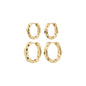 Darby earrings 2 in 1 set