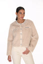 Short Faux Fur Jacket 263709