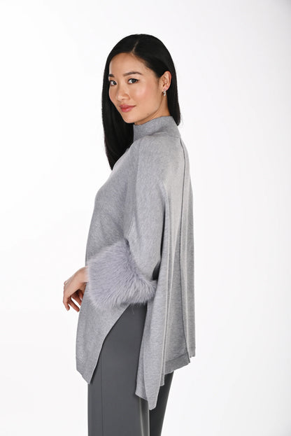 Faux Fur Pullover, Long Sleeve Style 264815