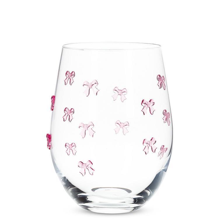Bow Stemless Glass