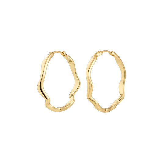 Larken Earrings gold small