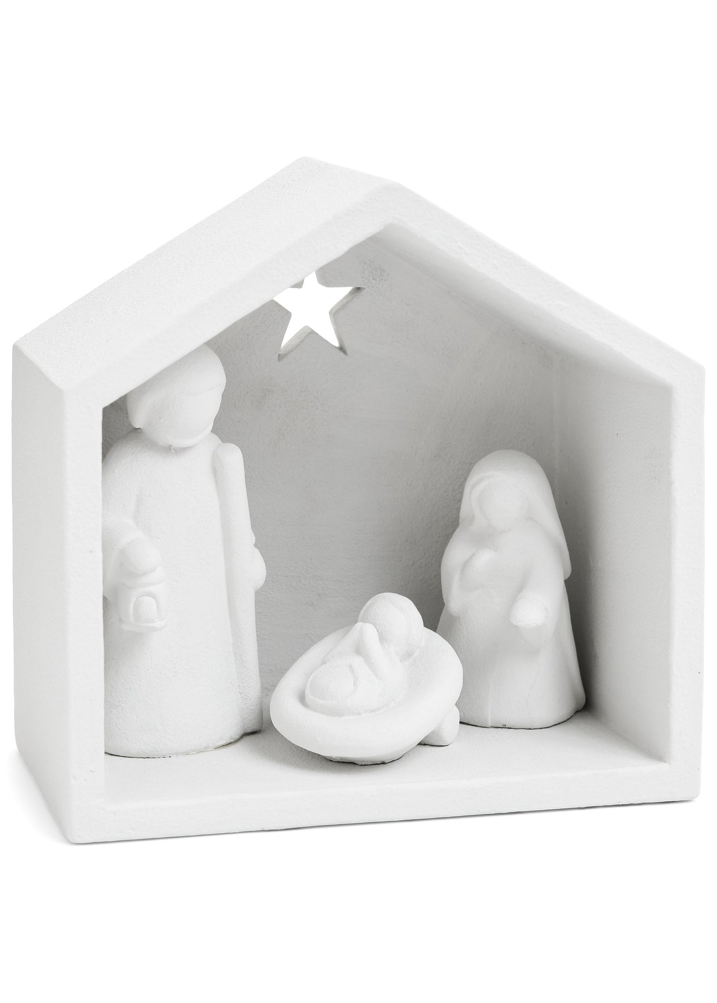 NATIVITY CEMENT WHITE