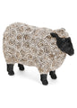 SHEEP POLYRESIN BLACK/BEIGE