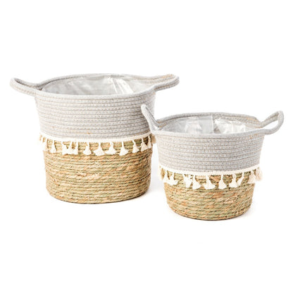 Bollywood set of 2 plant pots