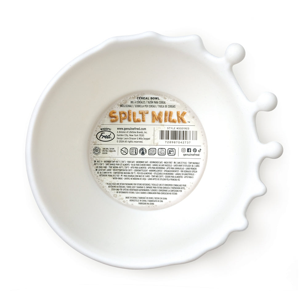 SPILT MILK - CEREAL BOWL