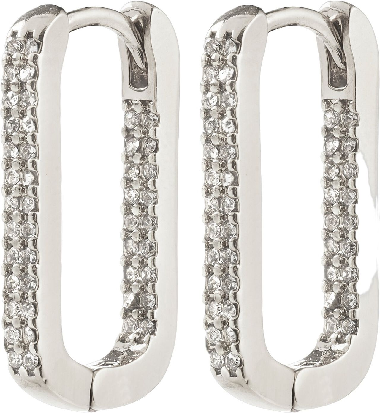 PILGRIM Phase Oval Hoop Earrings A15