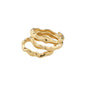 PENELOPE recycled ring gold-plated