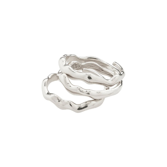 PENELOPE recycled ring silver-plated