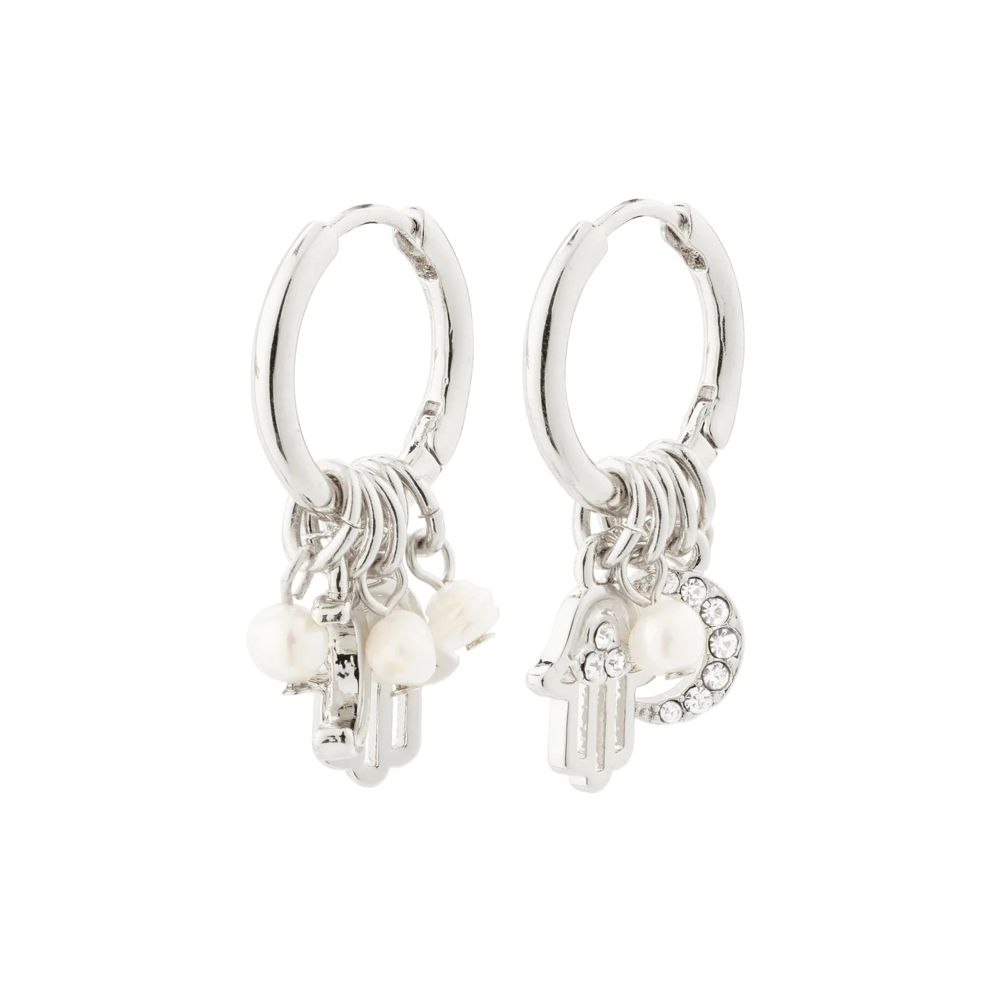 PRUCENCE recycled earrings silver-plated