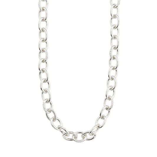 AMIRI recycled necklace silver-plated