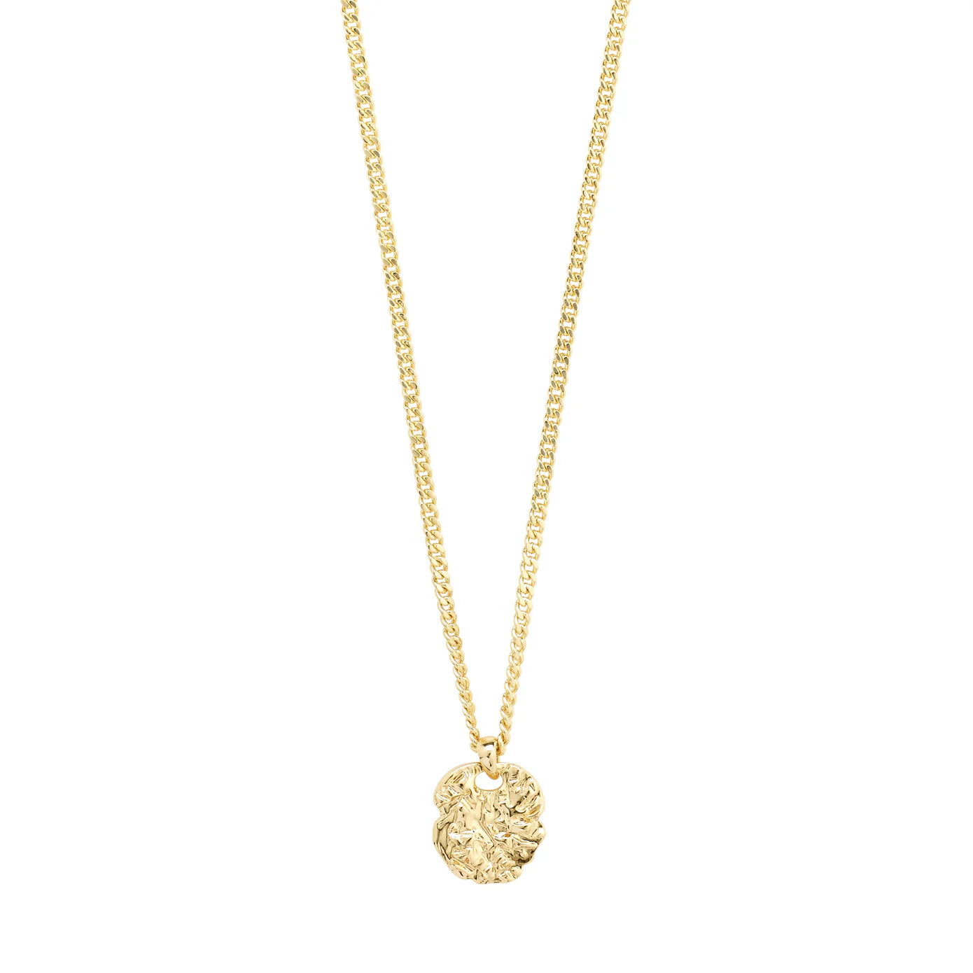 SCOTTIE recycled coin necklace gold-plated