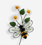 Floral Bee Wall Decor