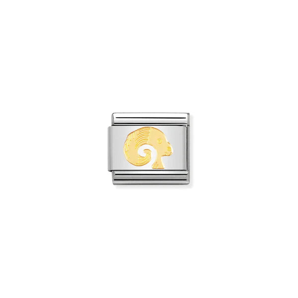 Nomination Italy Composable Zodiac Charm in Yellow gold