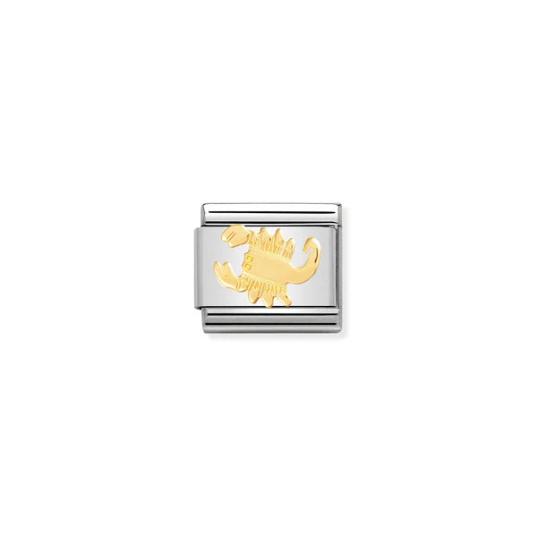 Nomination Italy Composable Zodiac Charm in Yellow gold