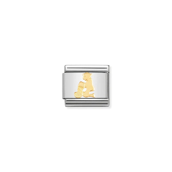 Nomination Italy Composable Zodiac Charm in Yellow gold