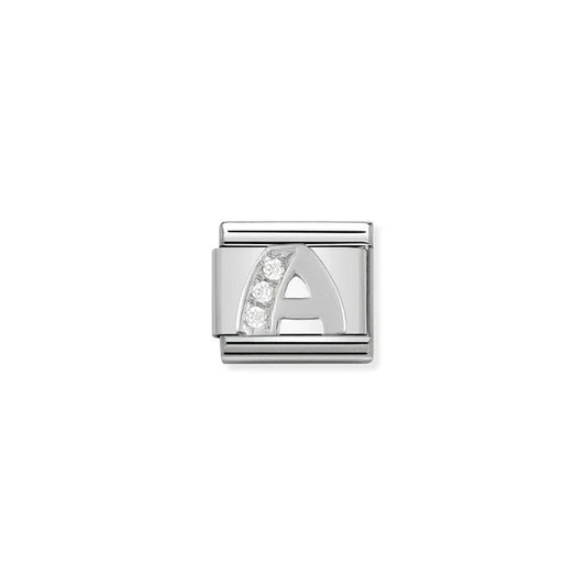 Nomination Italy Composable Classic Silver and Stones Stainless Steel
