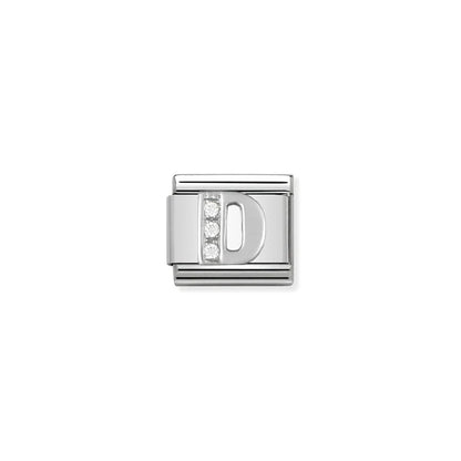 Nomination Italy Composable Classic Silver and Stones Stainless Steel