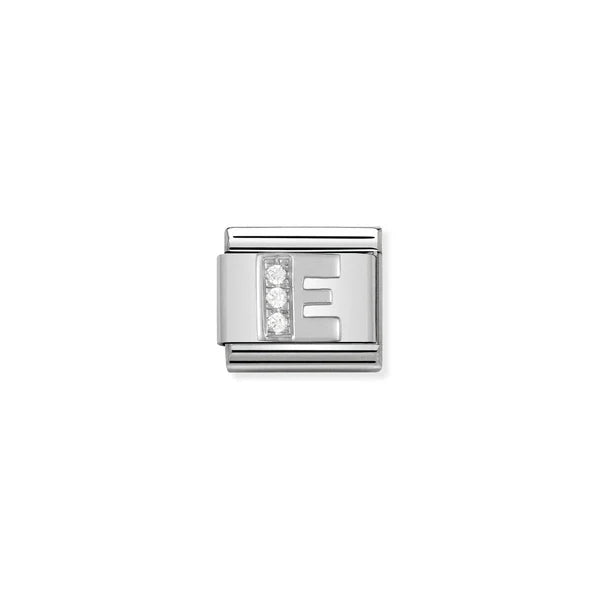Nomination Italy Composable Classic Silver and Stones Stainless Steel