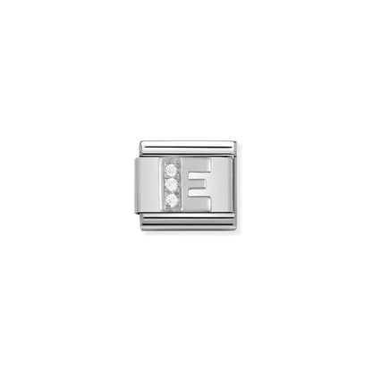 Nomination Italy Composable Classic Silver and Stones Stainless Steel