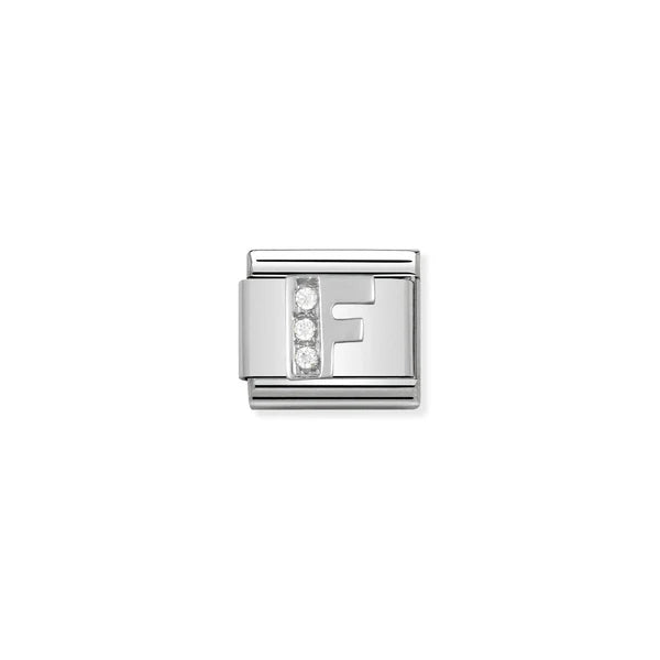 Nomination Italy Composable Classic Silver and Stones Stainless Steel