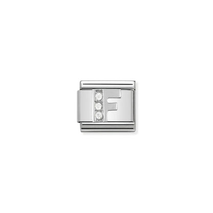 Nomination Italy Composable Classic Silver and Stones Stainless Steel