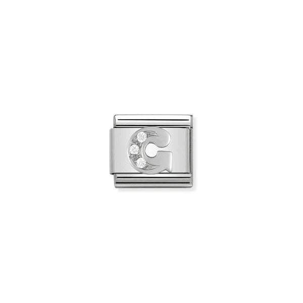 Nomination Italy Composable Classic Silver and Stones Stainless Steel