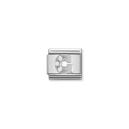 Nomination Italy Composable Classic Silver and Stones Stainless Steel