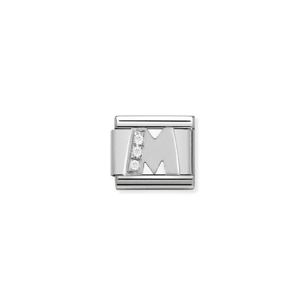 Nomination Italy Composable Classic Silver and Stones Stainless Steel