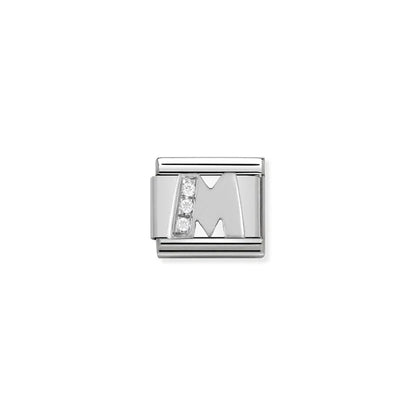 Nomination Italy Composable Classic Silver and Stones Stainless Steel