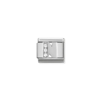 Nomination Italy Composable Classic Silver and Stones Stainless Steel