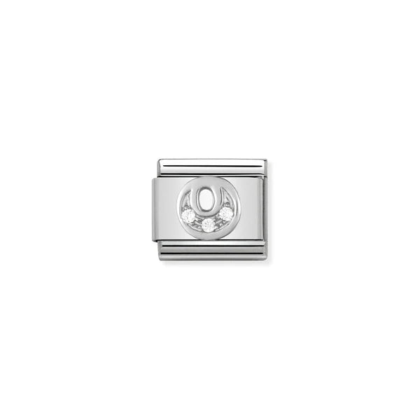 Nomination Italy Composable Classic Silver and Stones Stainless Steel