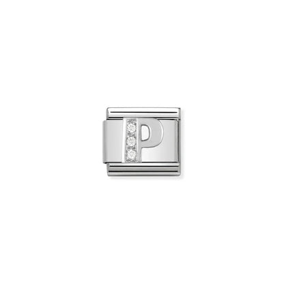 Nomination Italy Composable Classic Silver and Stones Stainless Steel