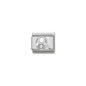 Nomination Italy Composable Classic Silver and Stones Stainless Steel