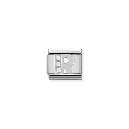Nomination Italy Composable Classic Silver and Stones Stainless Steel
