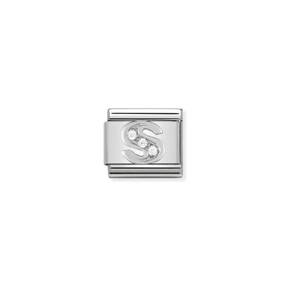 Nomination Italy Composable Classic Silver and Stones Stainless Steel
