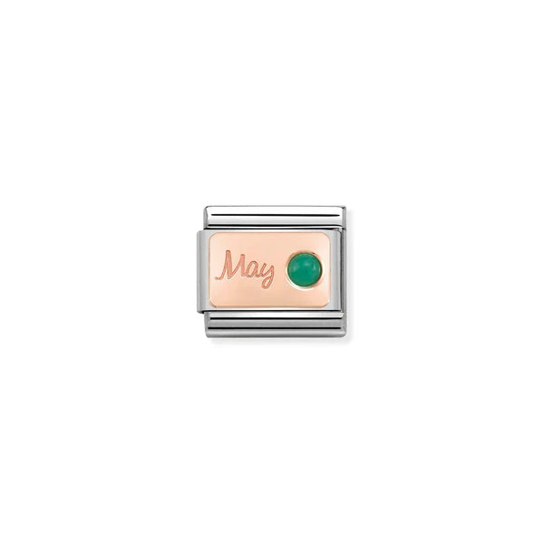 Nomination Italy Composable Birthstone in rose gold