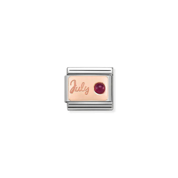 Nomination Italy Composable Birthstone in rose gold