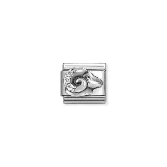 Nomination Italy Composable Zodiac Charm with Cubic Zirconia