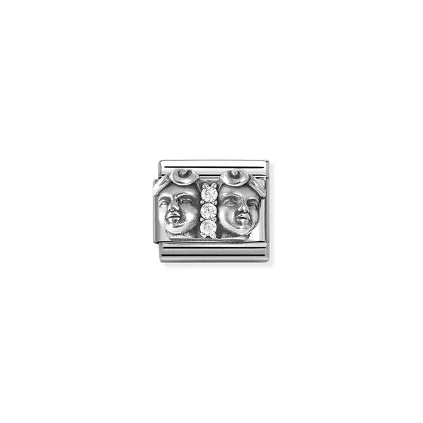 Nomination Italy Composable Zodiac Charm with Cubic Zirconia