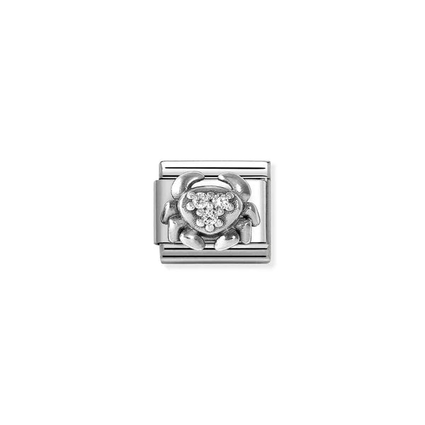 Nomination Italy Composable Zodiac Charm with Cubic Zirconia