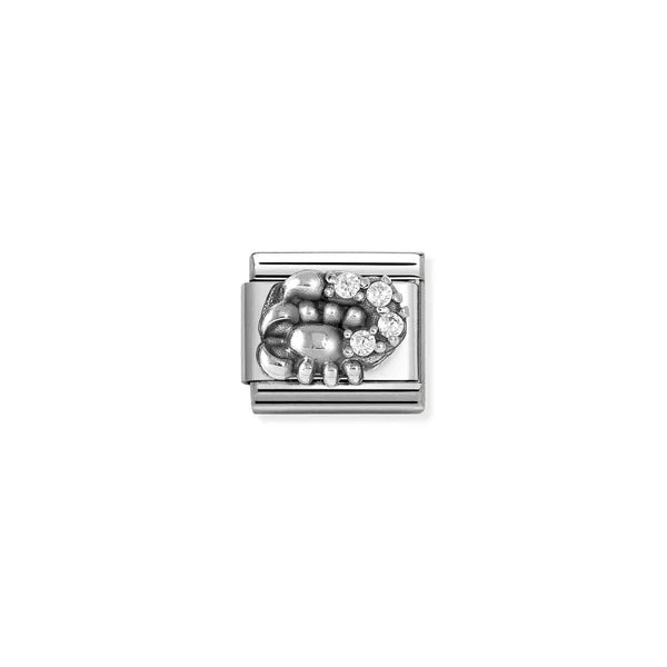 Nomination Italy Composable Zodiac Charm with Cubic Zirconia
