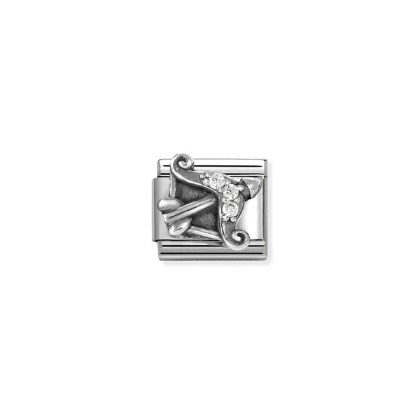 Nomination Italy Composable Zodiac Charm with Cubic Zirconia