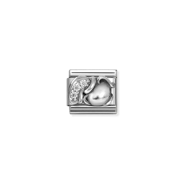Nomination Italy Composable Zodiac Charm with Cubic Zirconia