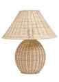 TABLE LAMP RATTAN NATURAL