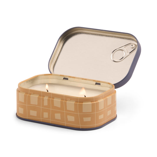 BISTRO 4.5 OZ PRINTED TIN Soy Candle