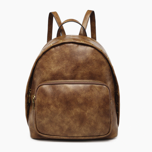 BP2530 Sariya Studded Backpack w/ Front Pocket