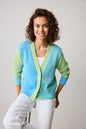 Colour Blocked Cardigan