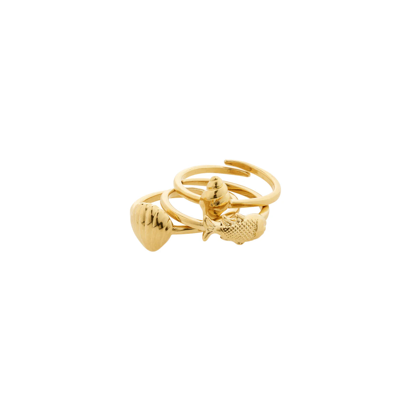 BREEZE rings 3-in-1 Silver