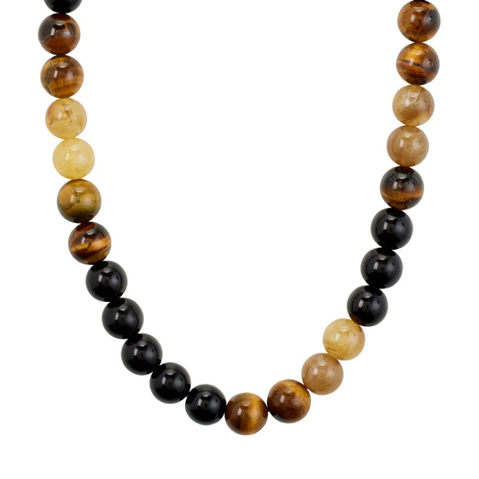 UNFOLD necklace brown/gold-plated A21
